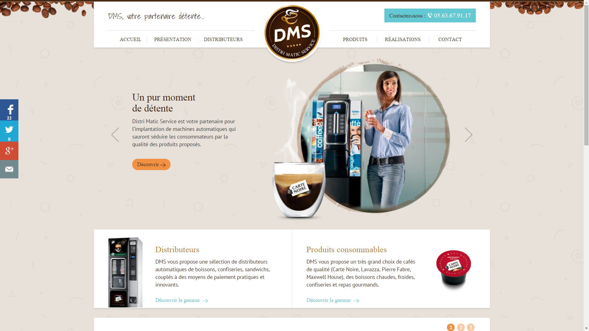 Nouveau site web pour DMS